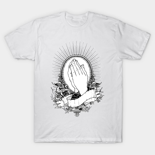 Pray T-Shirt by viSionDesign